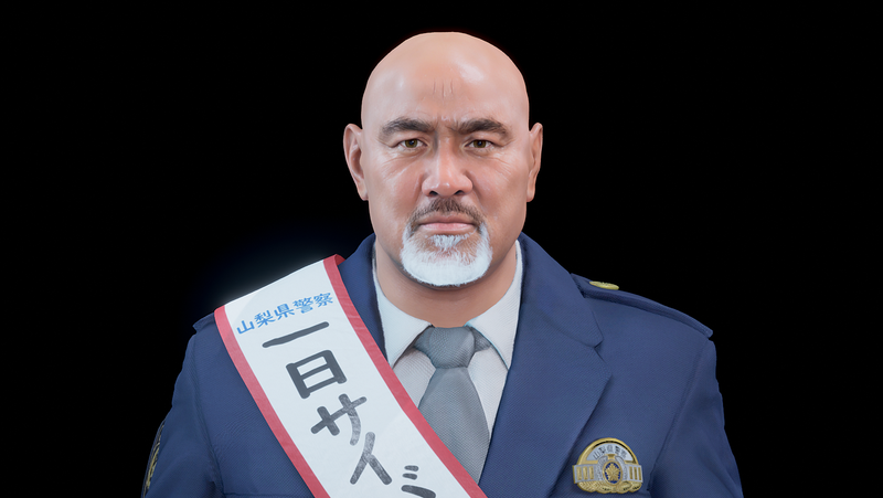 デル・テクノロジーズが開発した「AI武藤敬司サイバー犯罪対策課長」