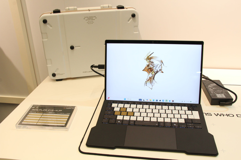 KOJIMA PRODUCTIONSとのコラボモデル「ROG Flow Z13-KJP」と専用PCケース