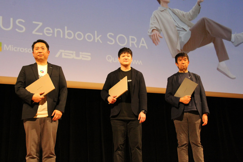 左から順に、中村俊介氏、デイビッド・チュウ氏、井田晶也氏
