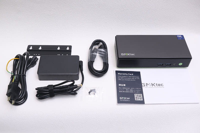 パッケージの付属品