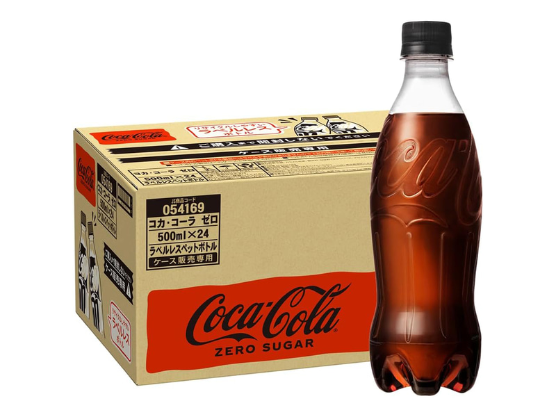 コカ・コーラゼロ ラベルレス