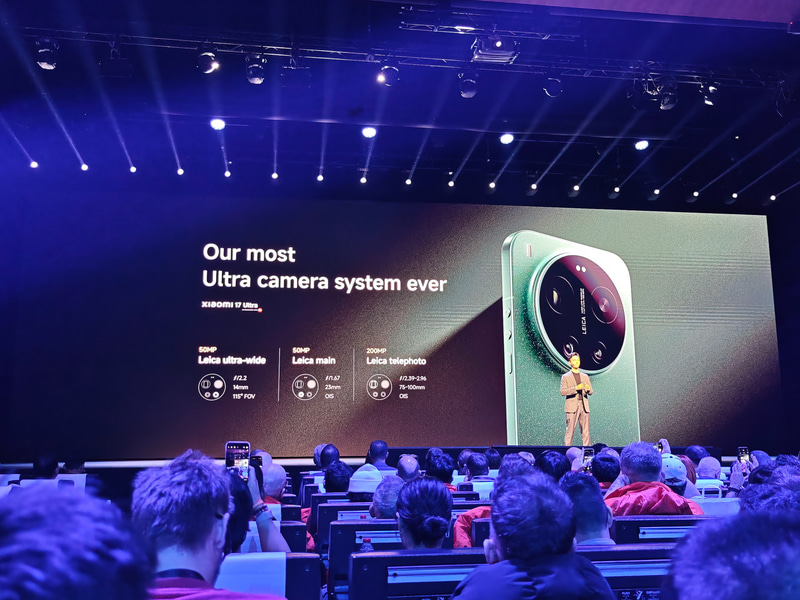 3つのレンズ、従来のXiaomi 15 Ultraは4レンズだった