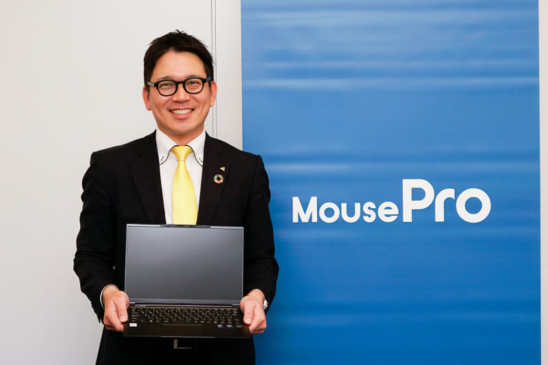マウスコンピューター執行役員第一営業本部本部長の金子覚氏