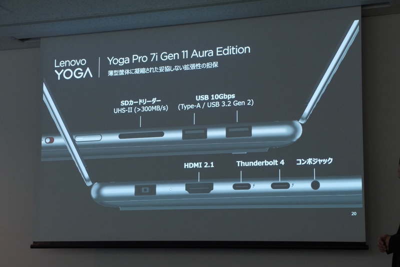 豊富なインターフェイスも備える