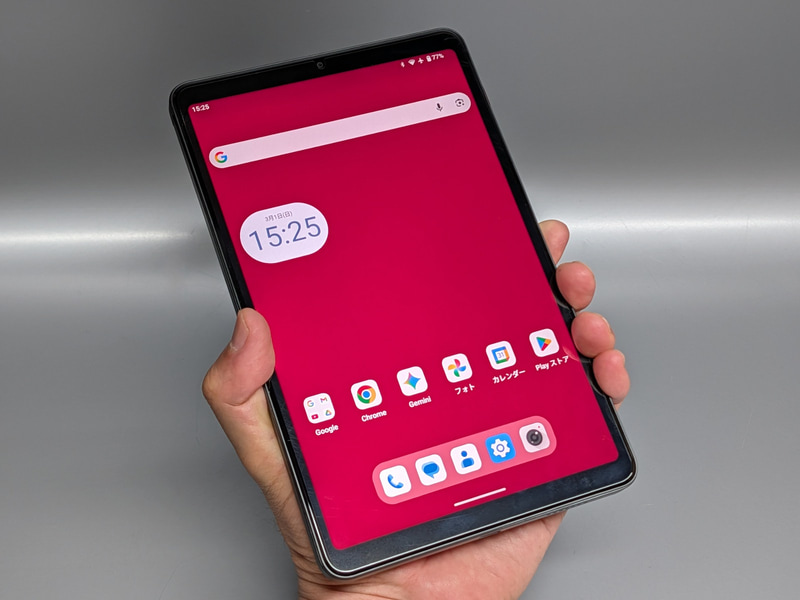 「BPad T1」。実売価格は23,759円だが、Amazonではクーポンなどでたびたび2万円を切る価格で販売されている