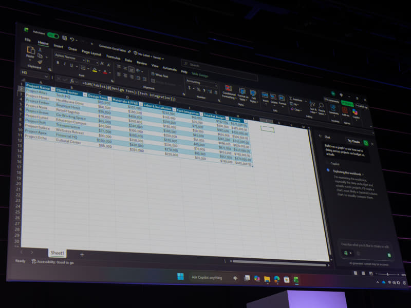 表の内容をそのままExcelにペーストできた