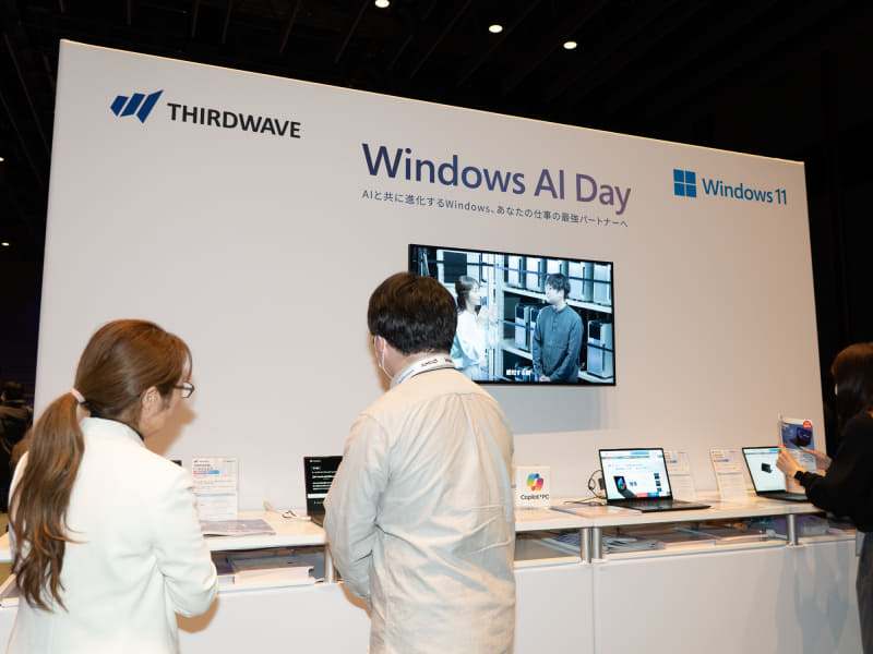 サードウェーブ(ドスパラ)のブース