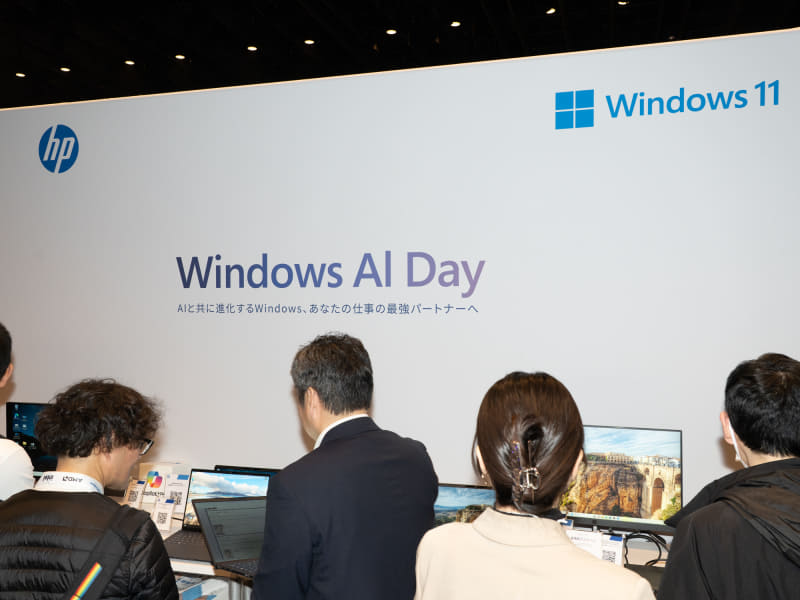 日本HPのブース