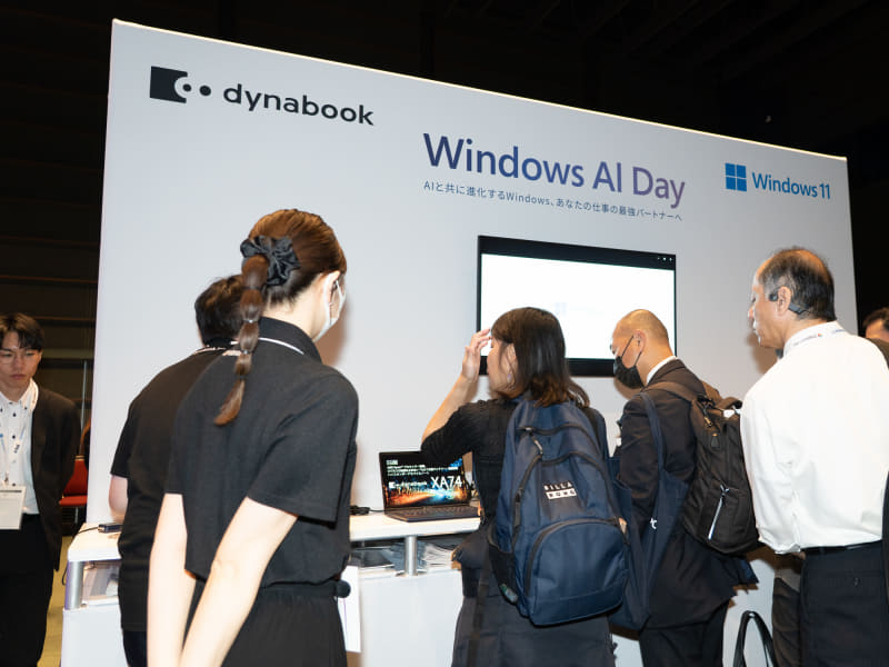 Dynabookのブース