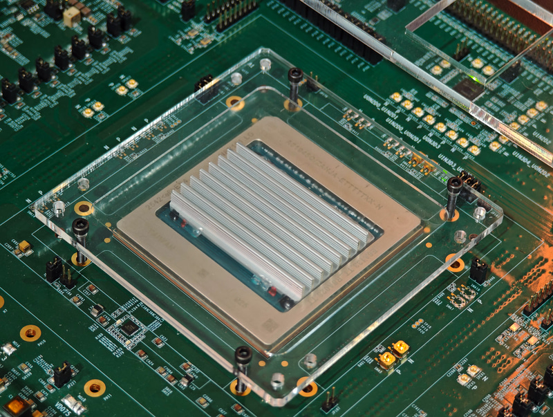 UCIe-Aに対応したチップレットのデモ