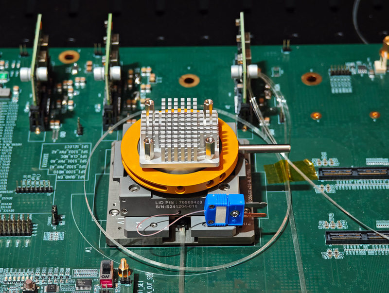 光電融合のデモ