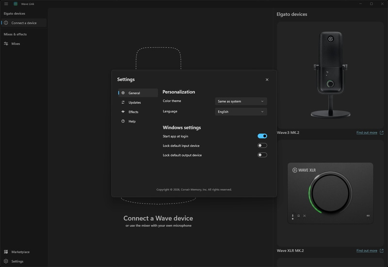 残念ながら現時点では英語版しかない。Elgatoによると日本語化は予定には入っているが、時期は未定という