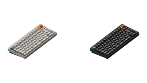 分割スペースバー採用のコンパクトキーボード「NuPhy Node75 JIS