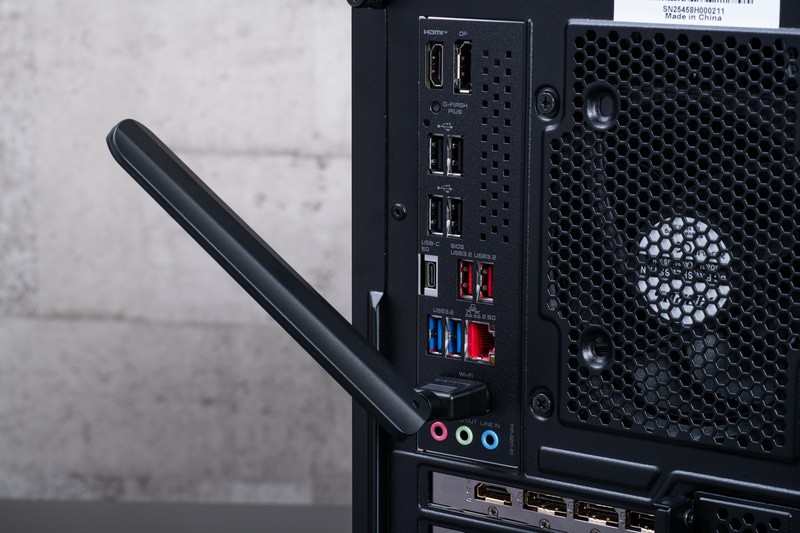 有線LANは2.5Gbps、無線LANはWi-Fi 7に対応