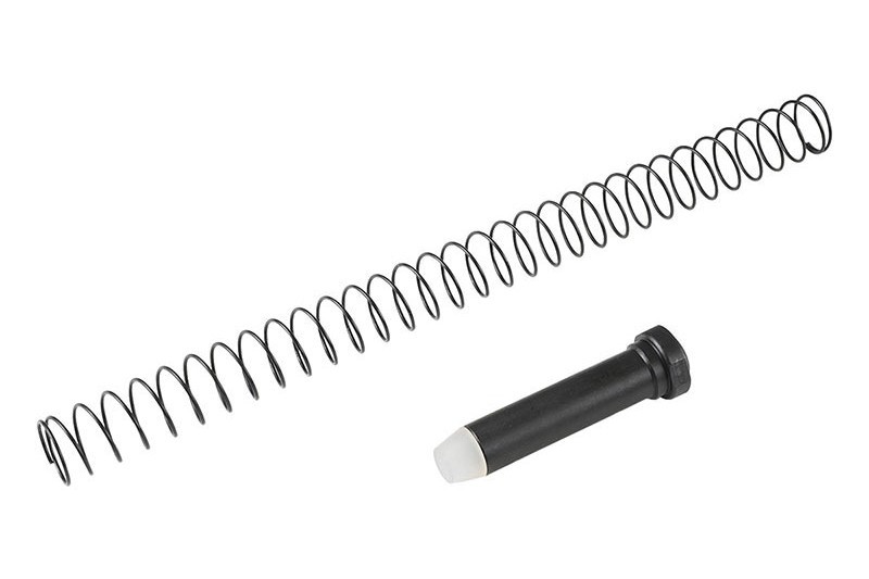 「ピアノ線パワフルリコイルスプリング」と「M4強化ブローバックバッファー」