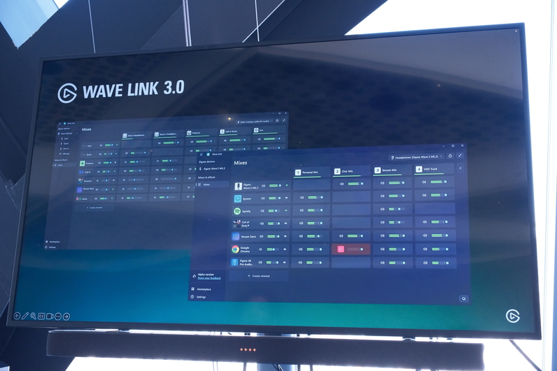 Wave Link 3.0。Elgato製デバイスとの連携はもちろん、汎用のオーディオルーティングソフトとしても利用できる