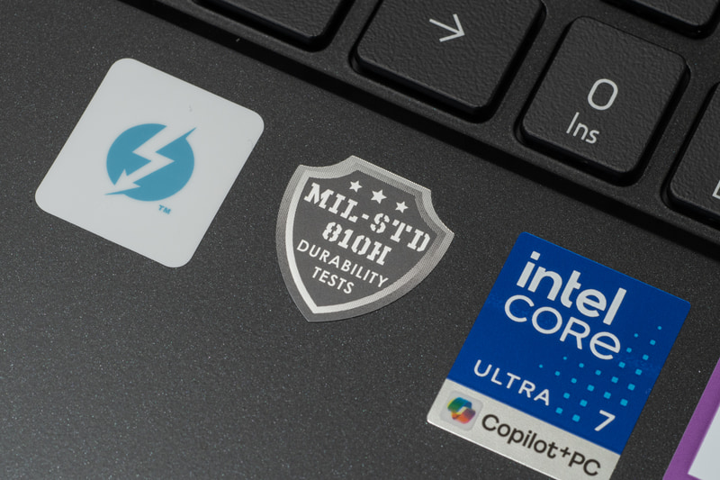 一部のモデルはMILスペック準拠の高耐久仕様となっている