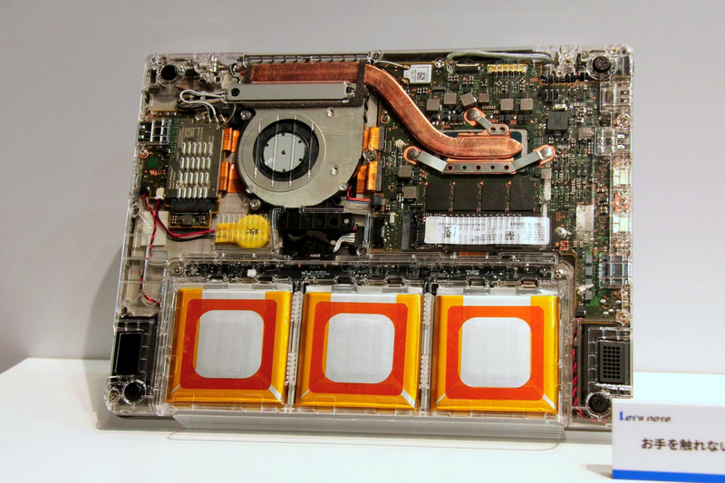 SC7の内部構造。ほぼすべてのパーツがNC7、FC7と共通