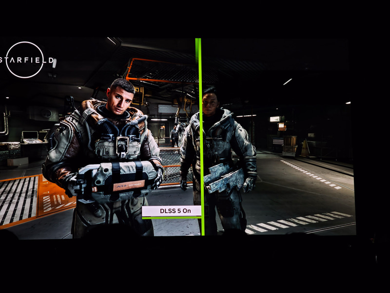 DLSS 5オンとオフの違い