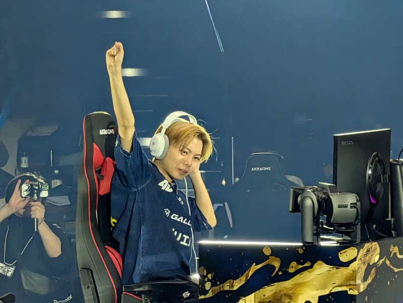 優勝した瞬間のさはら