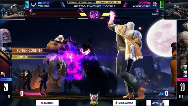 注目は3戦目となるREJECT vs Ninjas in Pyjamasの1戦、延長戦のリーサルでときどのJPが放ったコマ投げ「アブニマーチ」だ