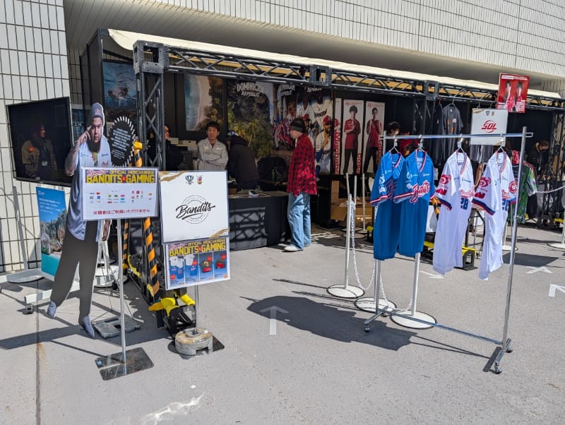 今年はチームブースも充実！海外からはSFL:WC2025にも出場したMenaRDのBanditsのブースが出展