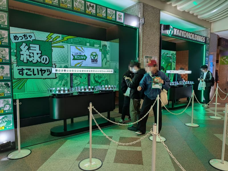 太陽ホールディングスのブースでは、土日限定ながら、SFL2025グランドファイナルのときと同様にアンケートに答えるとオリジナルのシールが貰えるキャンペーンを行なっていた