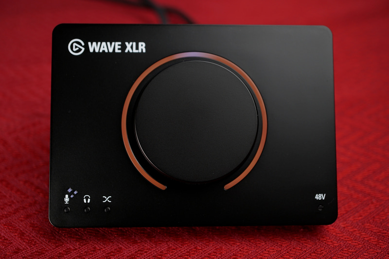 Voice Enhancerの強度はオレンジ色で表示