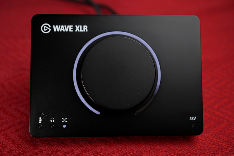 マイク/PCのミックス度合いは白で表示