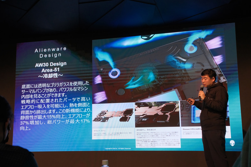 クアッドファンのCryo-Chamberによる静音性や冷却性を向上