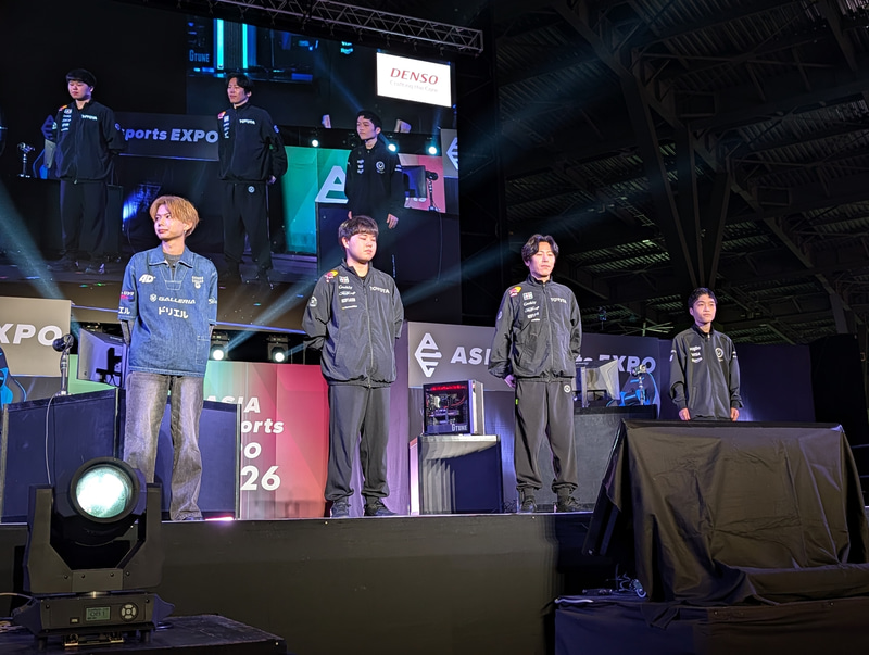 「スト6」の最終選考競技会では、Good 8 Squadのさはら選手、ZETA DIVISIONのひぐち選手、同ももち選手、REJECTのひなお選手の4名が登場