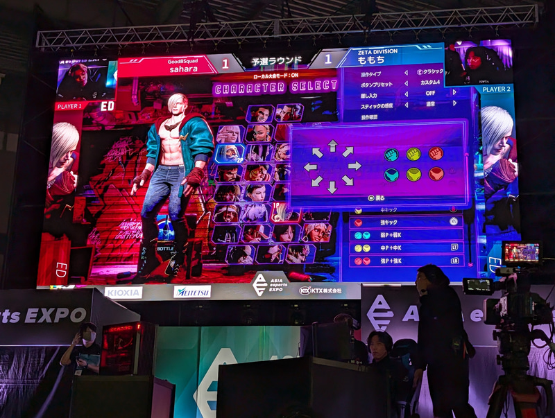 ももち選手とさはら選手の1戦では、1勝1敗で迎えた3戦目にももち選手がJPにキャラクターを変更し、見事に勝利して決勝進出を決めた