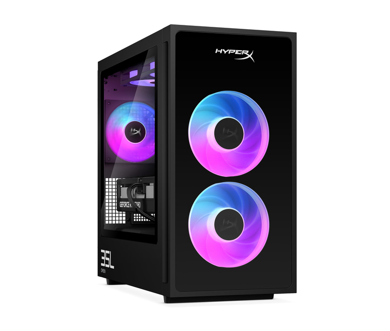 HyperX OMEN 35L、前面ファンは2つ(写真提供: HP)