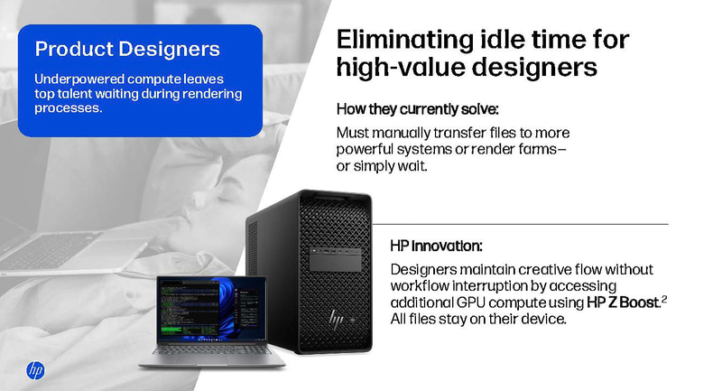 Z Boost機能をサポート(出典: HP Imagine 2026、HP)