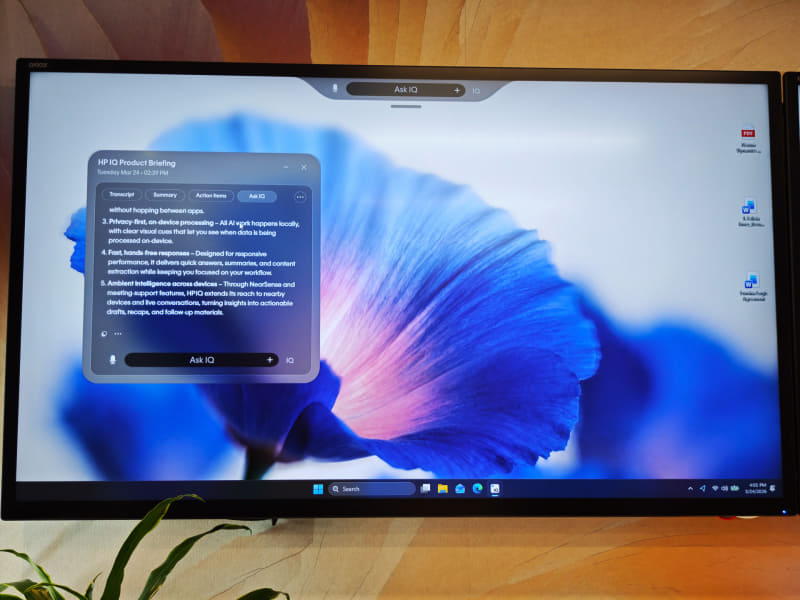 作成したノートにさらにプロンプトで指示ができる。文字起こしや要約機能も用意されている、これらの処理がローカルですべてできるのは安心できる