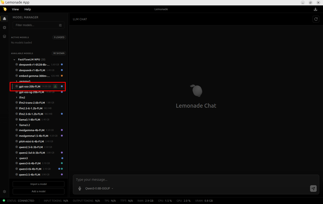 モデルにカーソルを持っていくと緑のダウンロードボタンが表示されるのでそれをクリックする
