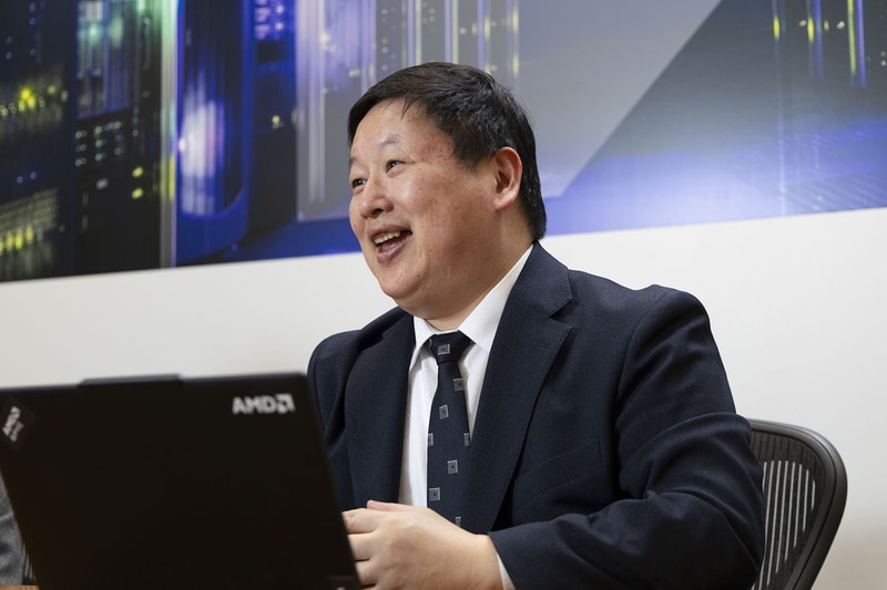 日本エイ・エム・ディ株式会社 コマーシャル営業本部 部長 楊博光氏