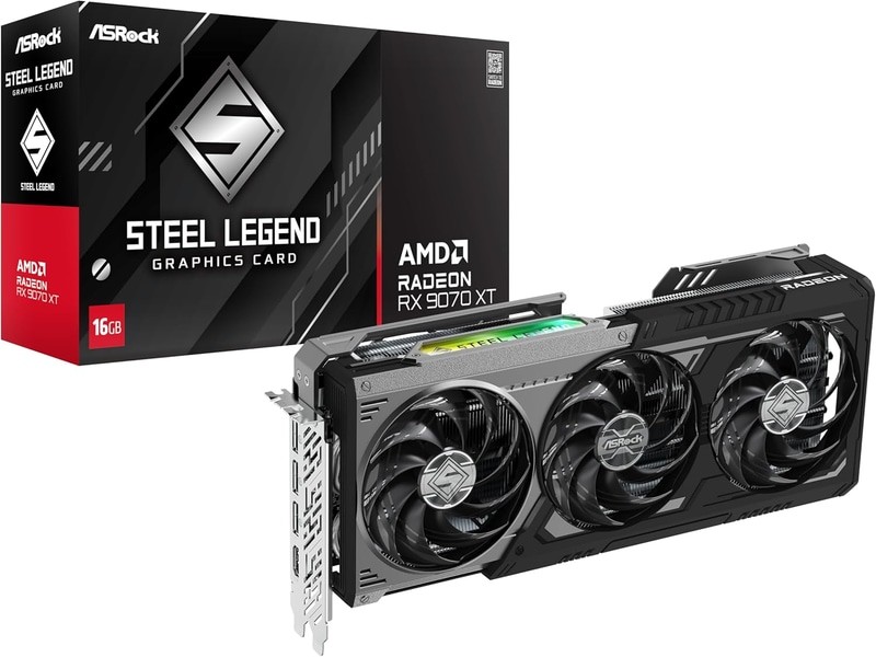 Steel legend Dark RX 9070 XT 16G