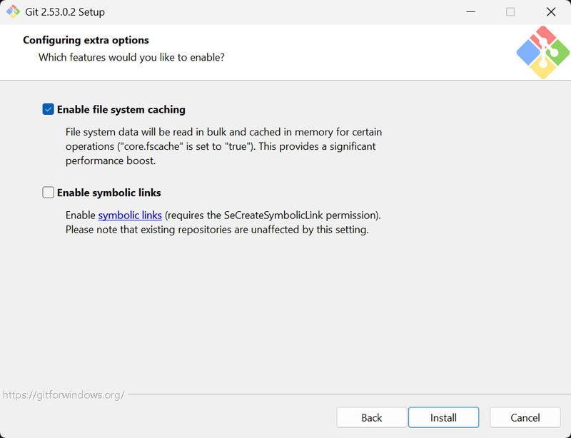 最後にこの画面となるので「Install」をクリック