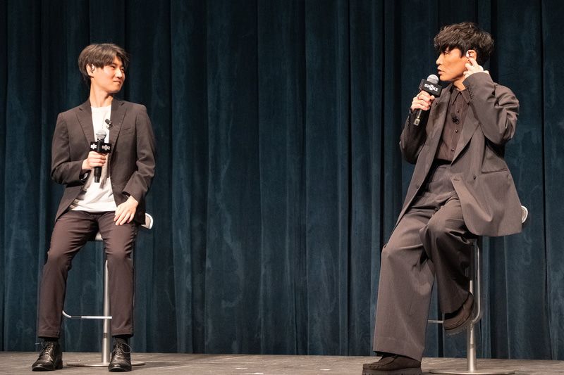 冨田氏と山口氏によるトークセッションも行なわれた