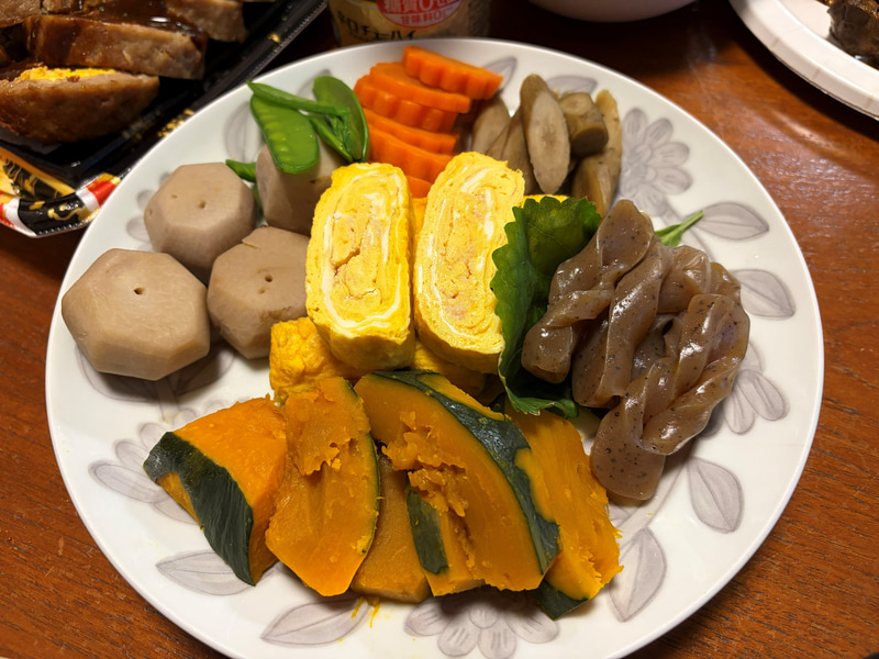 検証に使用した、街並みの風景(画像1)、グラフを含むスクリーンショット(画像2)、色彩豊かな料理(画像3)