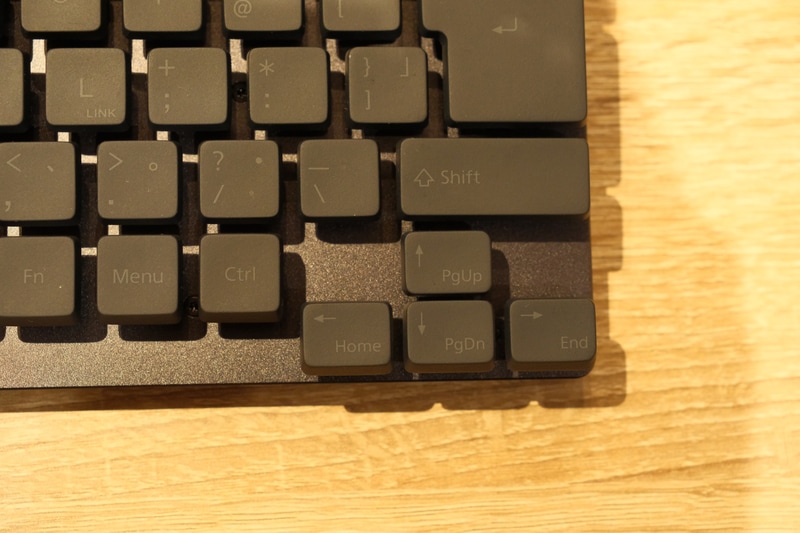 こだわったポイントの1つだというカーソルキー