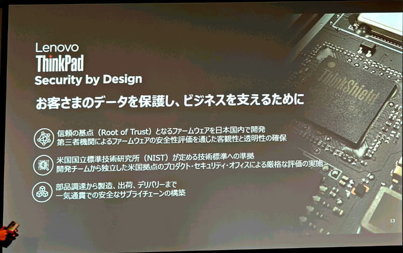 第三者機関による評価で製品セキュリティを担保