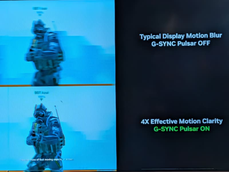 「G-SYNC Pulsar」についても画像で分かりやすく解説