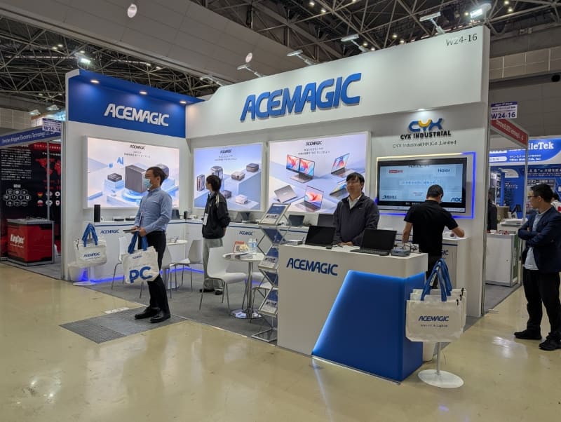 ACEMAGICのブース