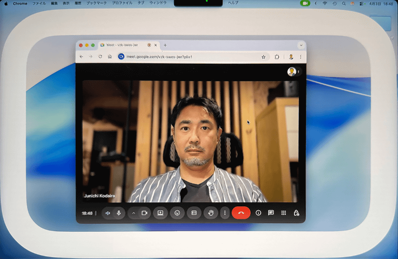 主要なビデオ会議ツールに対応しているほか、Google ChromeでGoogle Meetを使う場合にも活用できます