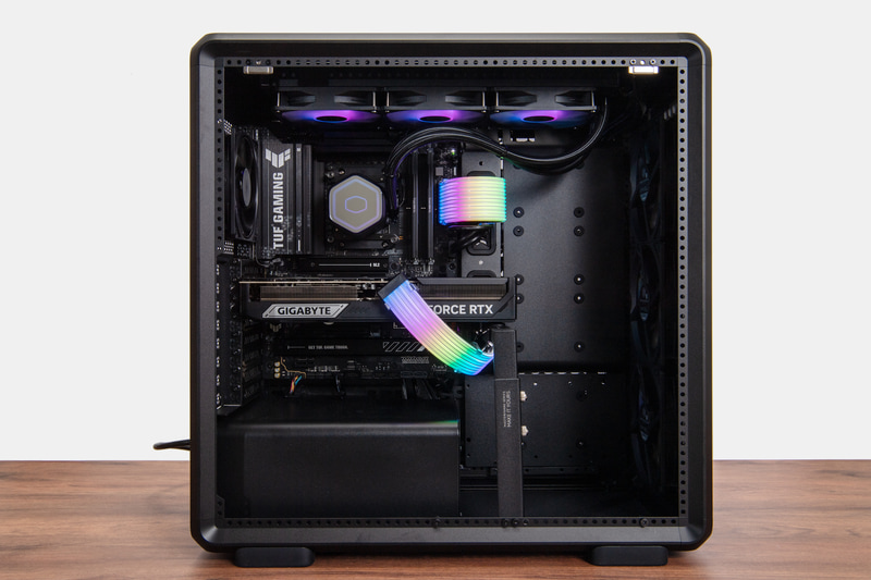 大型ケースなので内部にはゆとりがある