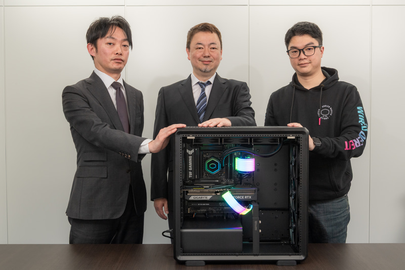 今回インタビューさせていただいた3名とZEFT R67DF