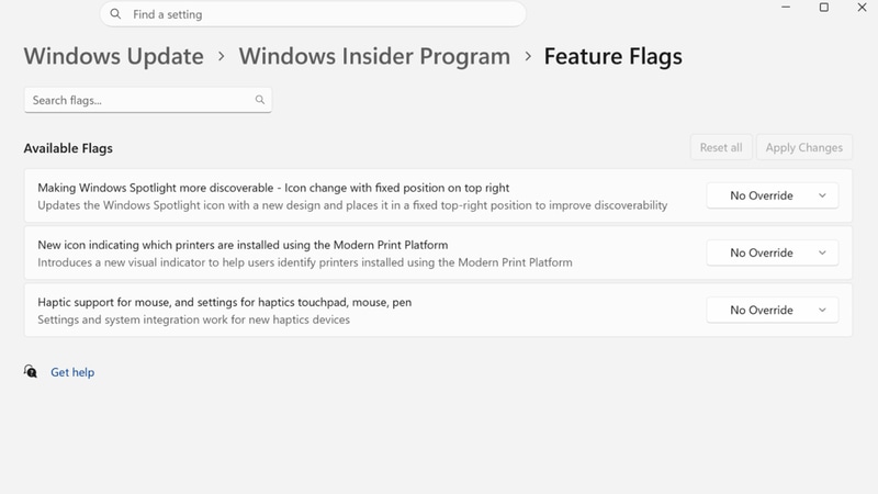 特定の機能を有効化/無効化できるFeature flags
