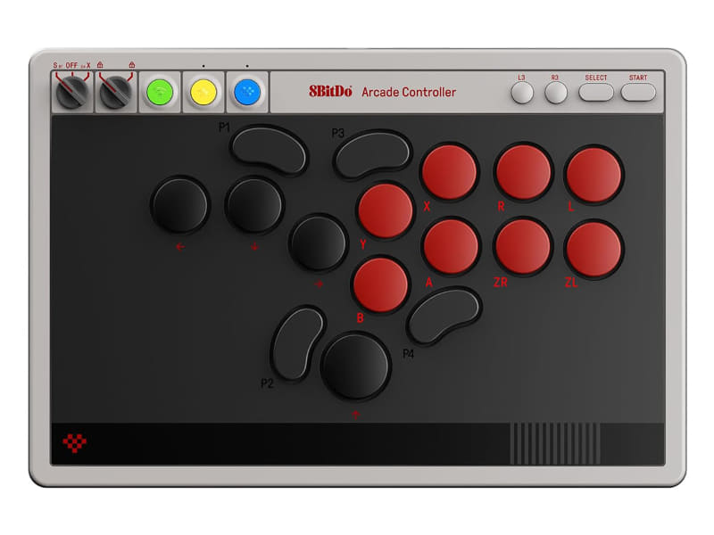 8BitDo「8BitDo オールボタン アーケード コントローラ」